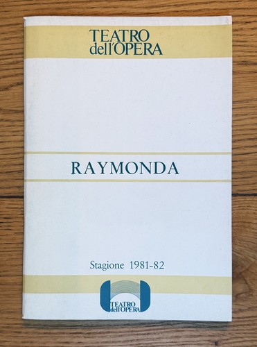 Teatro dell opera libretto - teatro, dell'opera,