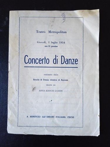 Programma sala epoca - di, d'epoca