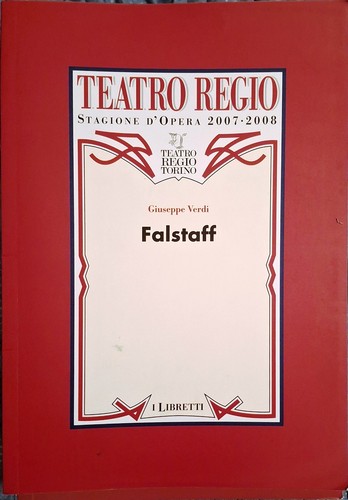 Libretto opera falstaff di - falstaff,