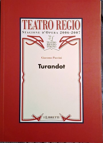 Libretto opera turandot di - d'opera,