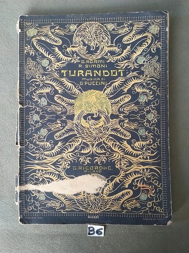 Libretto opera turandot adami - libretto,