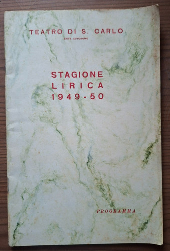 Libretto teatro san carlo - libretto,