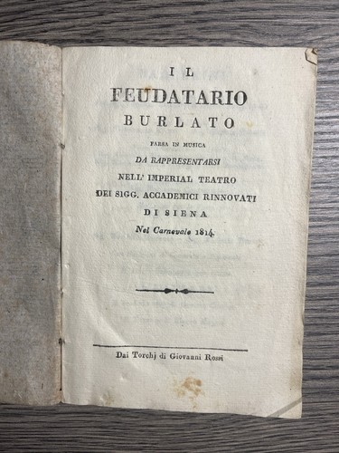 Feudatario burlato - feudatario,