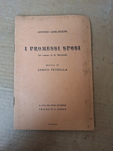 Libretto teatro san - libretto, di