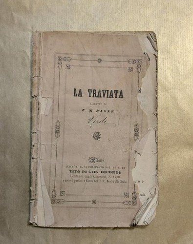 Verdi giuseppe traviata - verdi, giuseppe.