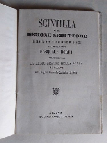 1860 scintilla il - o, demone