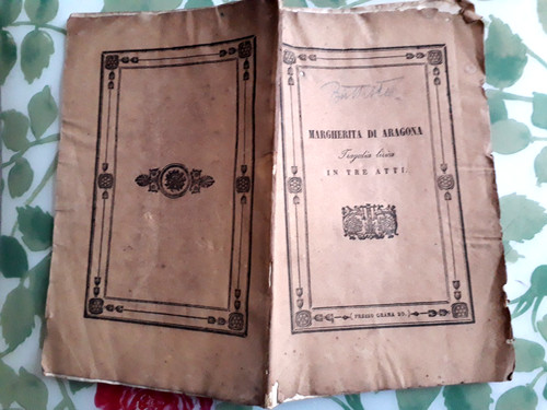 Libretto margherita - libretto, "margherita