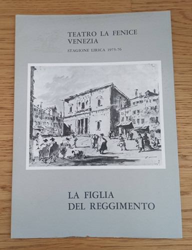 Libretto figlia del - libretto, la