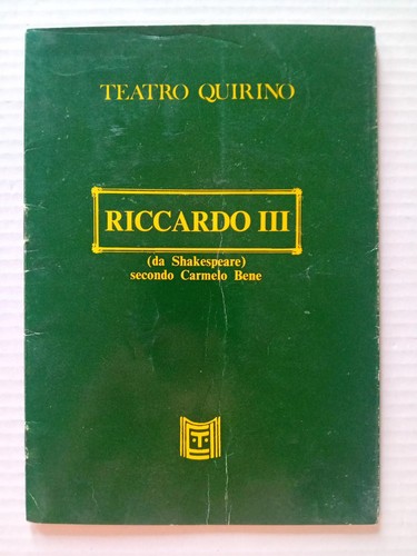Libretto teatro quirino - libretto,