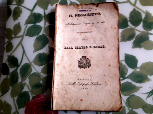 Libretto opera proscritto - libretto, opera"il