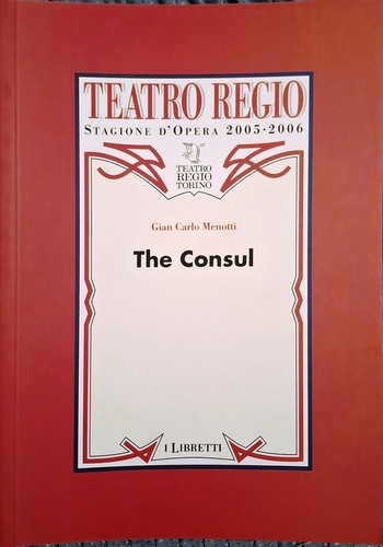 Libretto opera console - libretto, d'opera