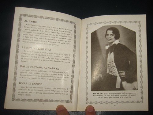 1930 teatro adriano donne - adriano,