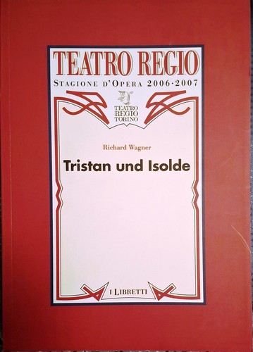 Libretto opera tristan - d'opera,