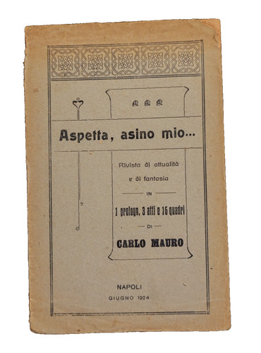 Aspetta asino mio carlo - aspetta,, mio...