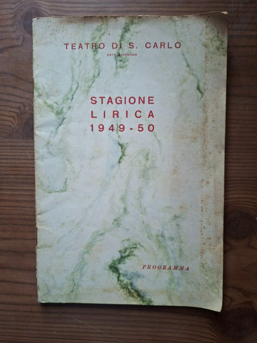 Libretto teatro san - di,