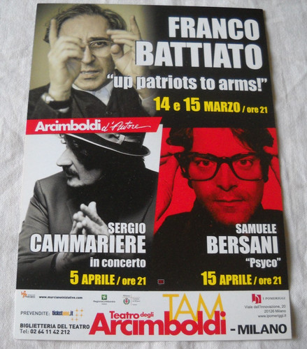 Franco battiato cartolina - franco,
