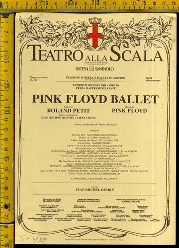 Teatro alla scala - alla, locandina